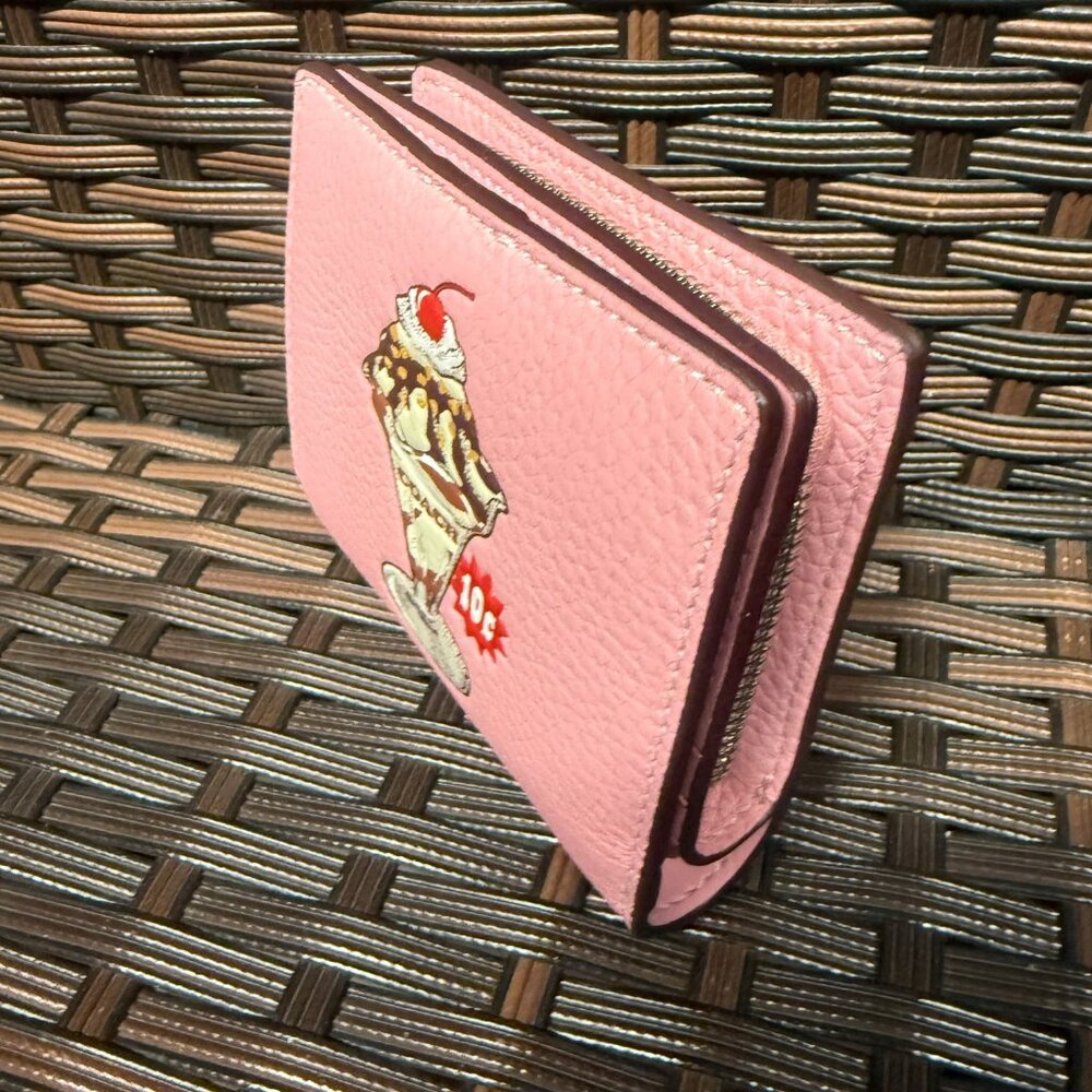 coach Snap Wallet With Sundae Graphic cu385 - Picture 3 of 6